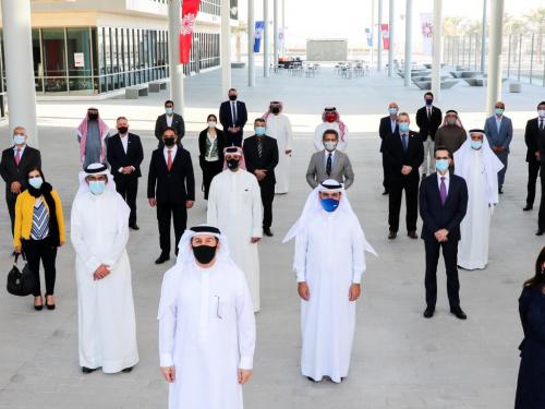 Delegation of Major Corporation CEO’s Visit The American University of Bahrain (AUBH)