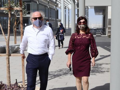 Motorsport Icon, Mr. David Richards Visits The American University of Bahrain (AUBH)